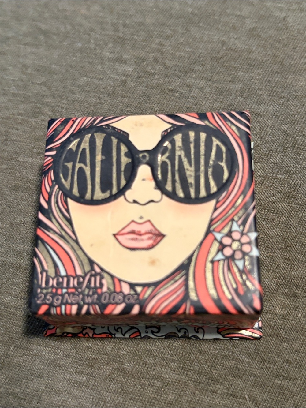 Benefit Cosmetics GALifornia Sunny Golden Pink Blush Mini / Travel Size .08oz